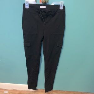 High waisted cargo jeggings